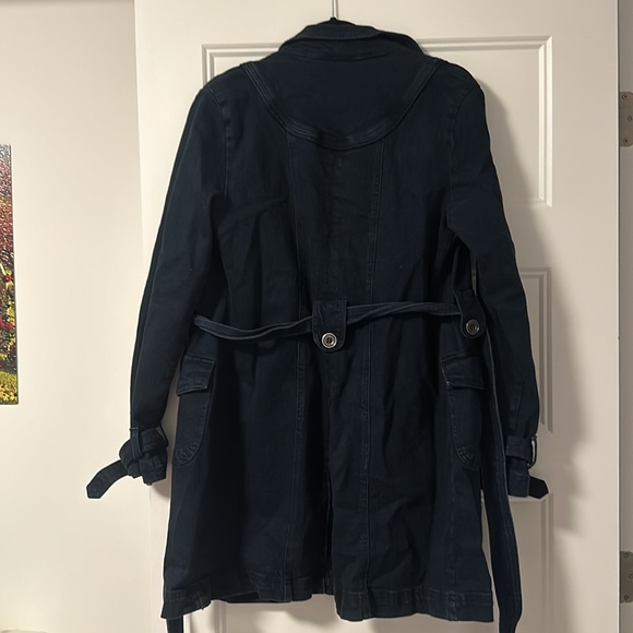 Denim trench-coat - Picture 3 of 3